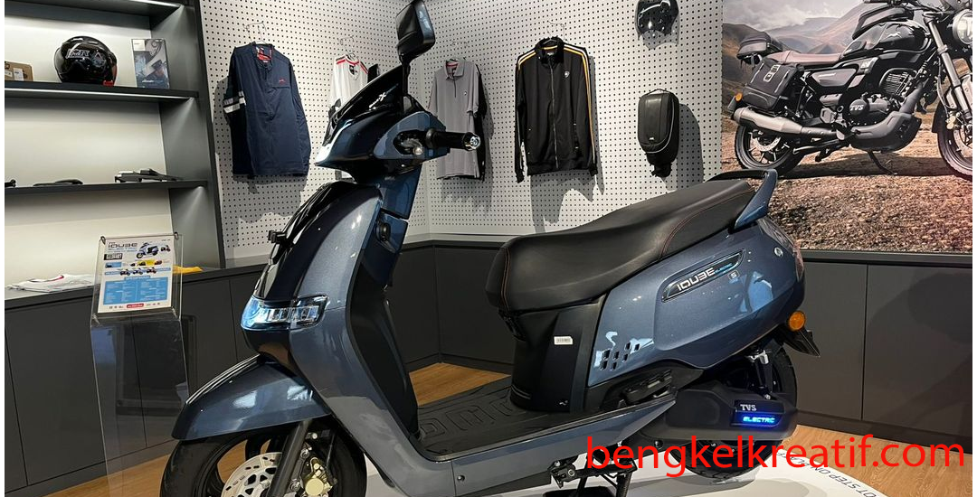 TVS iQube S Meluncur, Jarak Tempuh Tembus 145 Km