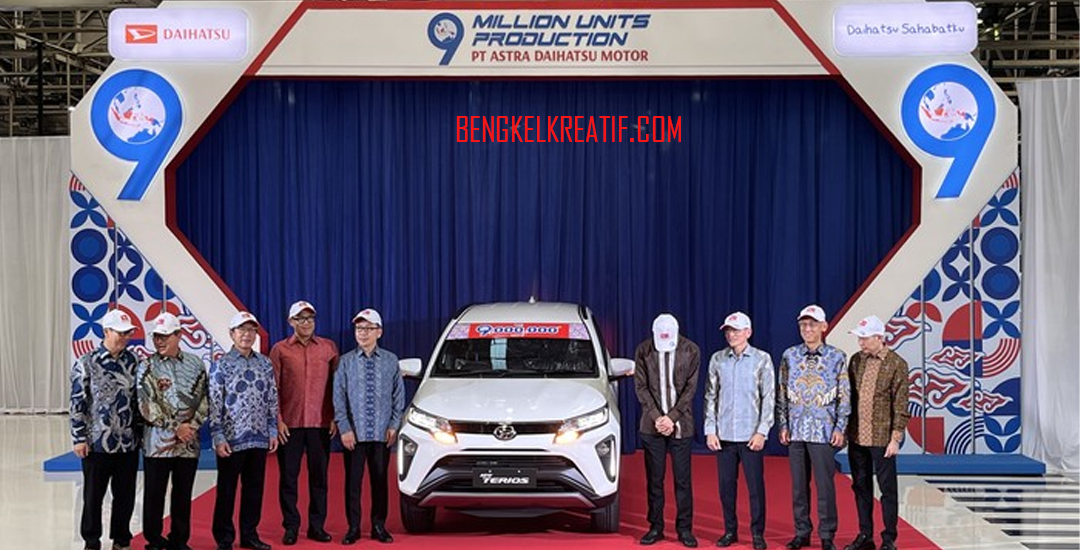 Produksi Mobil Daihatsu di Indonesia: Tembus 9 Juta Unit!
